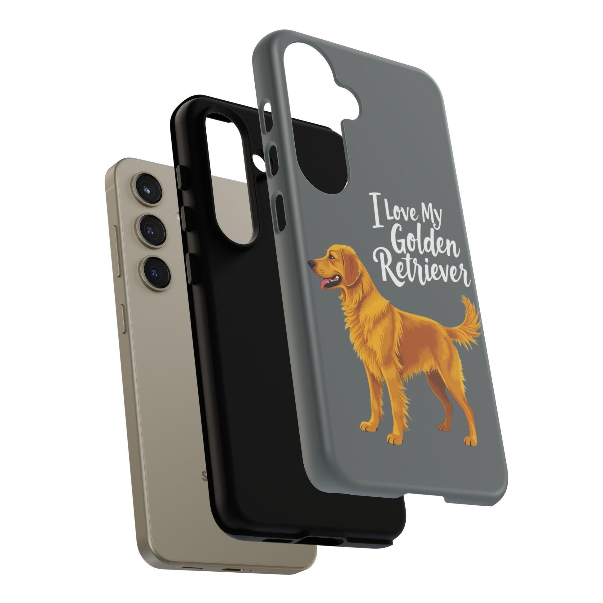 Phone Case I Love My Golden Retriever For Dog Lovers Style - Even Keel LLC