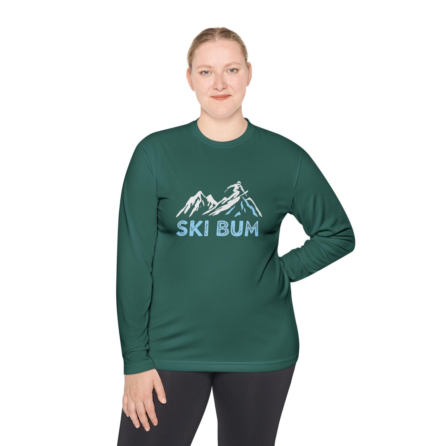 Ski Bum Long Sleeve Tee - Sport Material - Unisex Apparel - Even Keel LLC