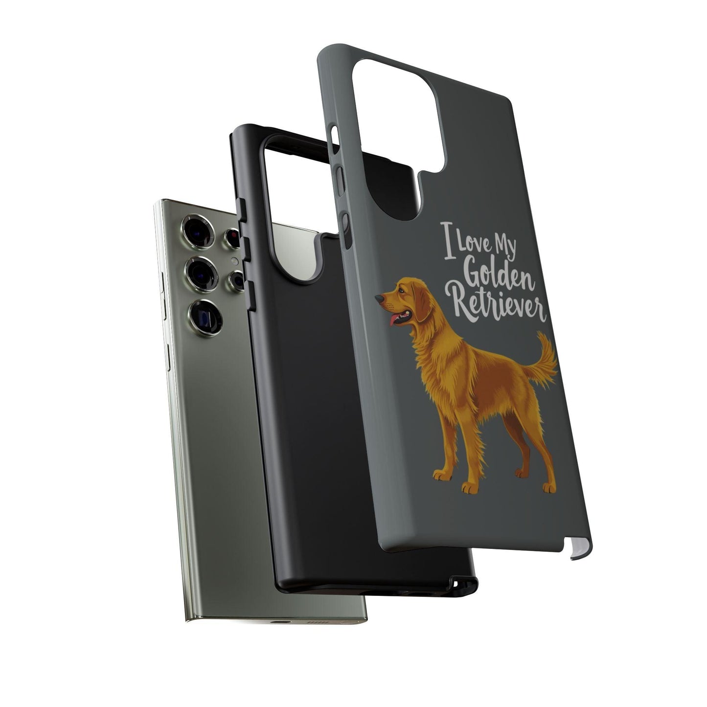 Phone Case I Love My Golden Retriever For Dog Lovers Style - Even Keel LLC