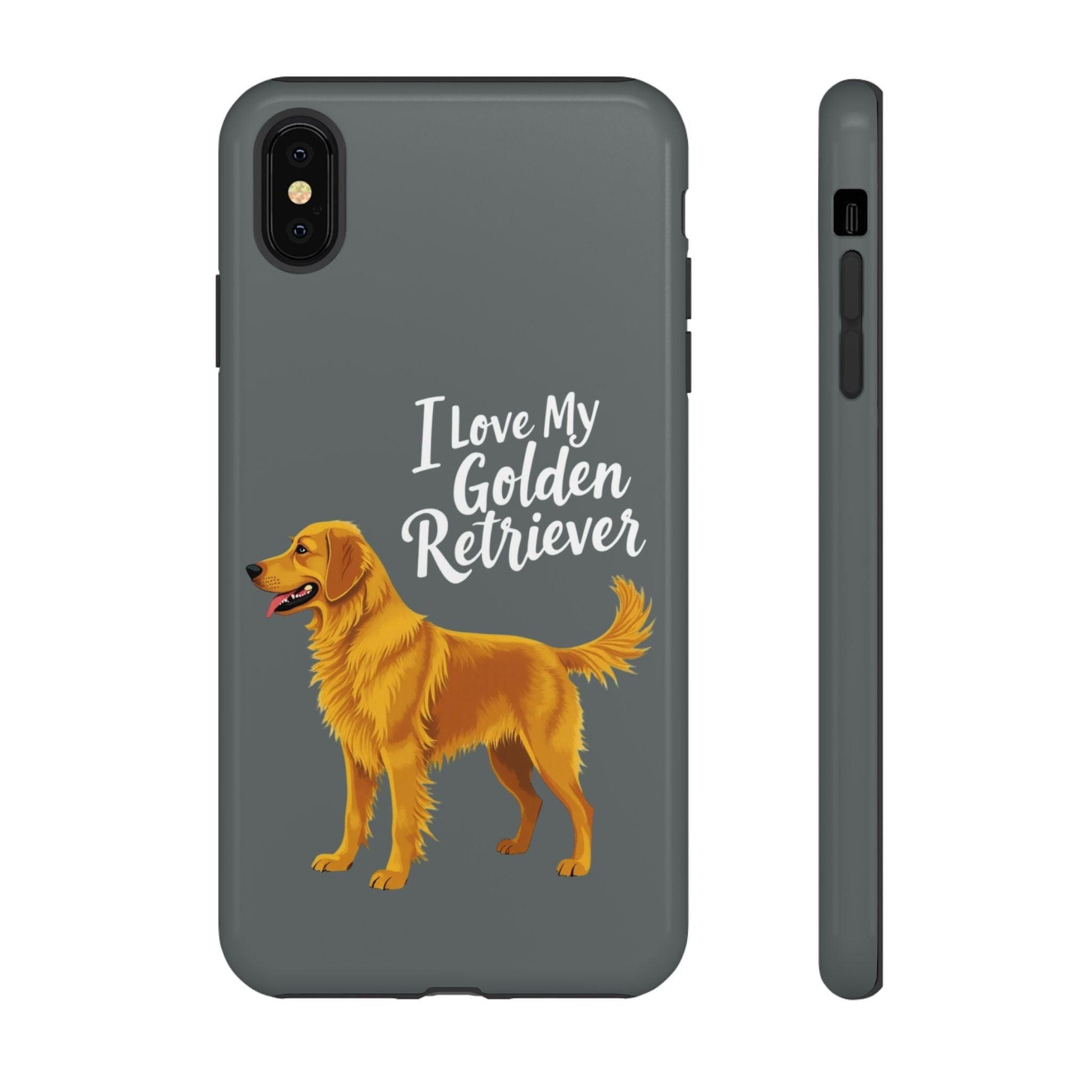 Phone Case I Love My Golden Retriever For Dog Lovers Style - Even Keel LLC