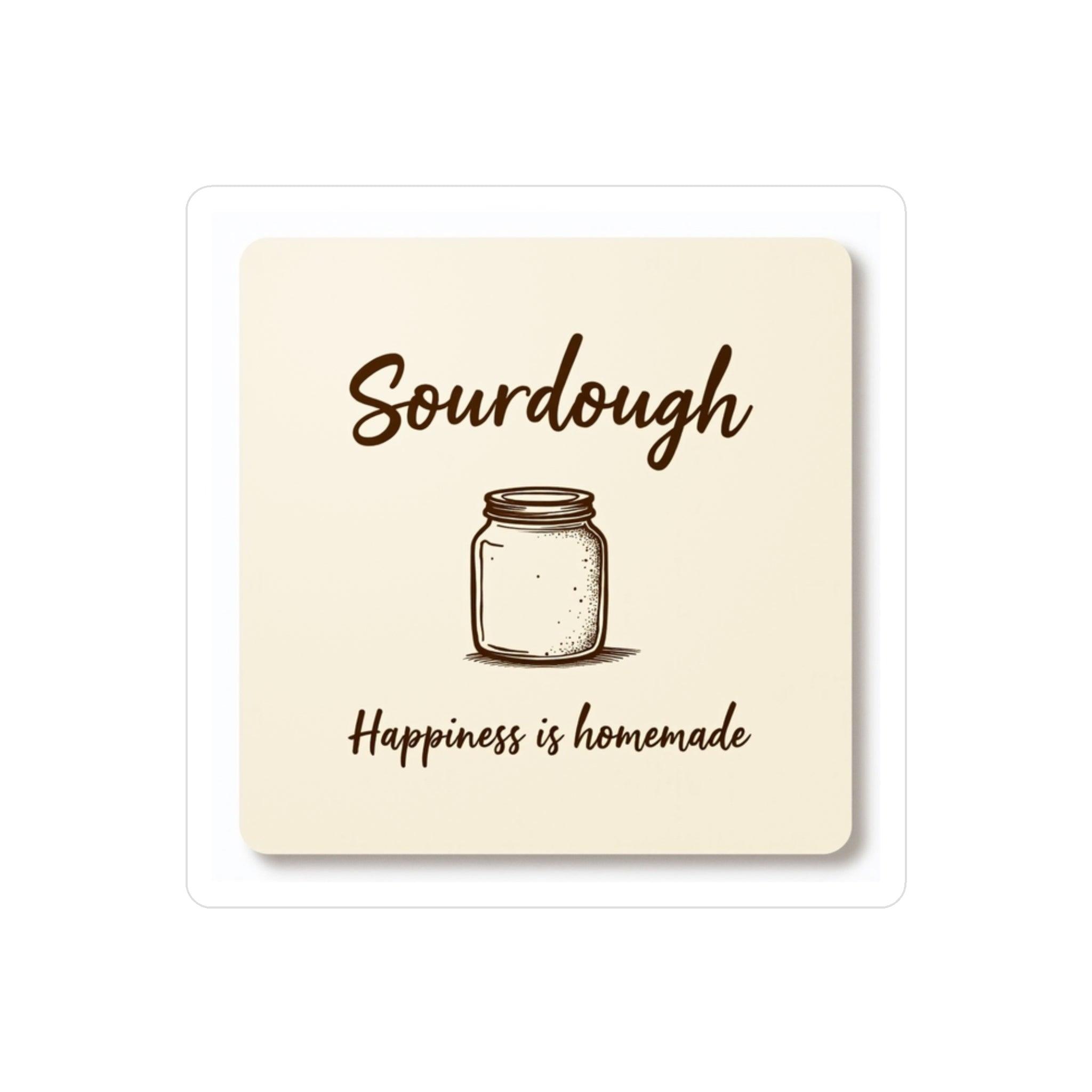 Sourdough Happiness Is Homemade Decal for Baking Lovers - Even Keel LLC