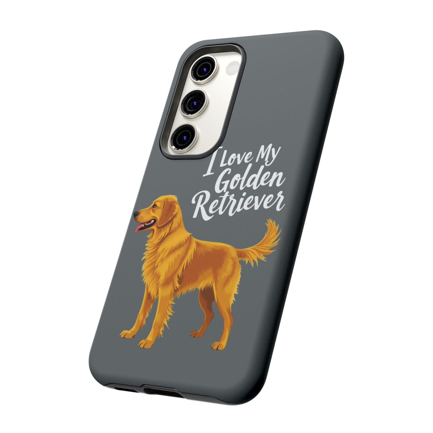 Phone Case I Love My Golden Retriever For Dog Lovers Style - Even Keel LLC