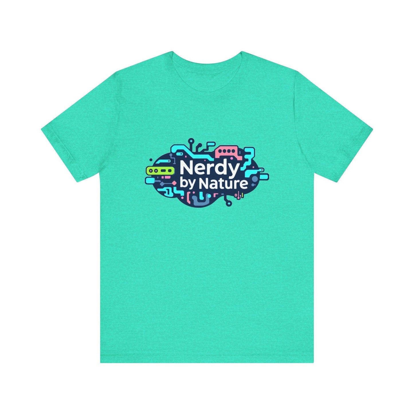 Nerdy by Nature Unisex Tee - Fun Geeky Graphic T-Shirt for Casual Wear - Even Keel LLC