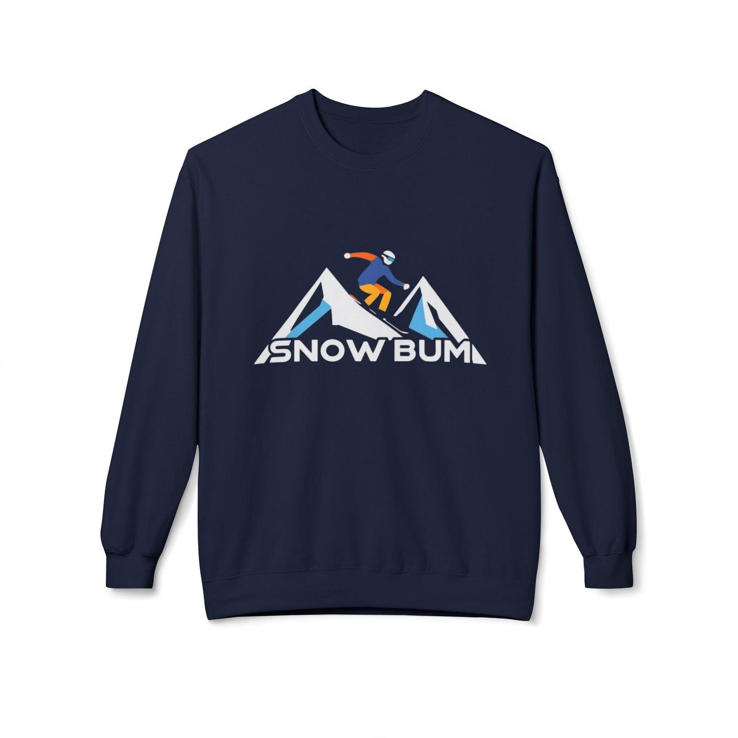 Snow Bum Sweatshirt for Winter Sports and Relaxing - Even Keel LLC