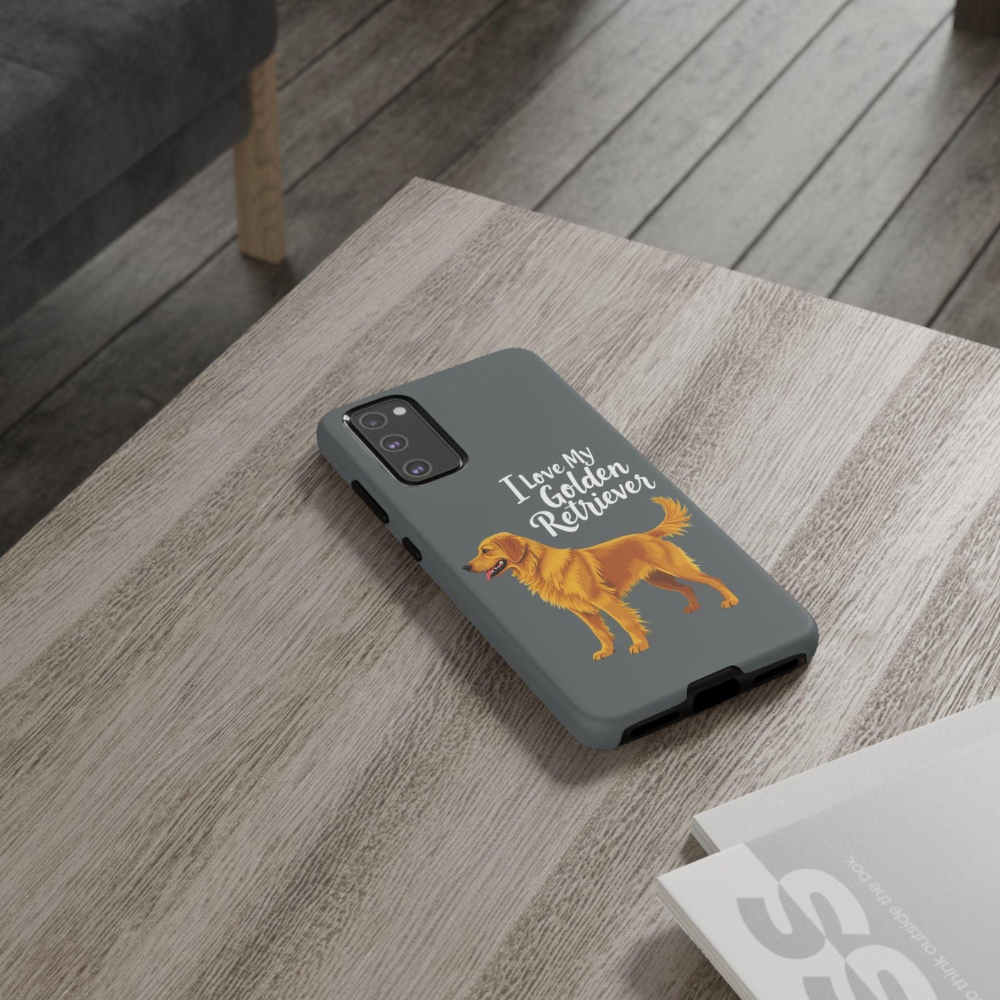 Phone Case I Love My Golden Retriever For Dog Lovers Style - Even Keel LLC