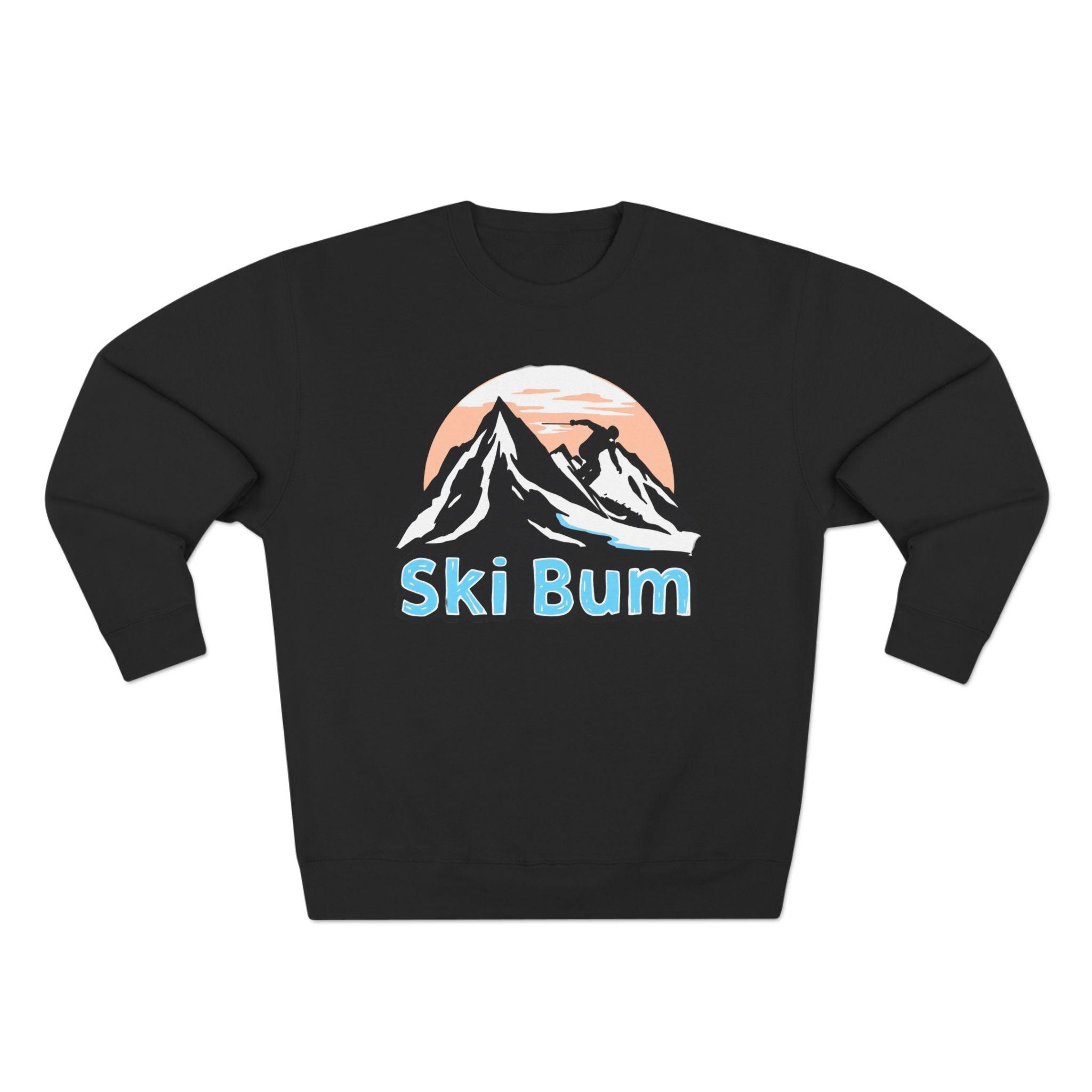 Ski Bum Sweatshirt For Cozy Winter Adventures Online - Even Keel LLC