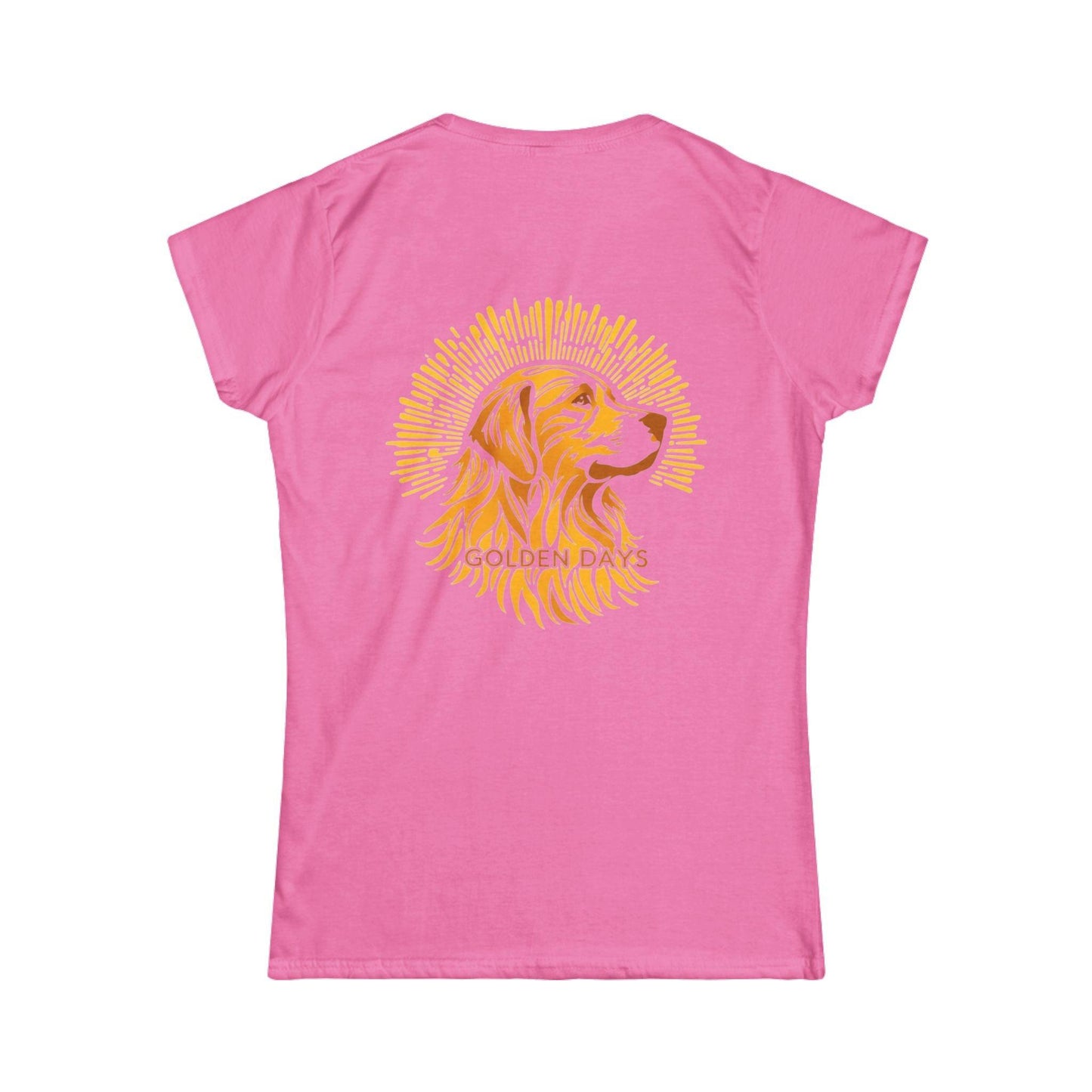 Golden Days Dog Tee - Women's T-Shirt for Golden Retriever Lovers - Even Keel LLC