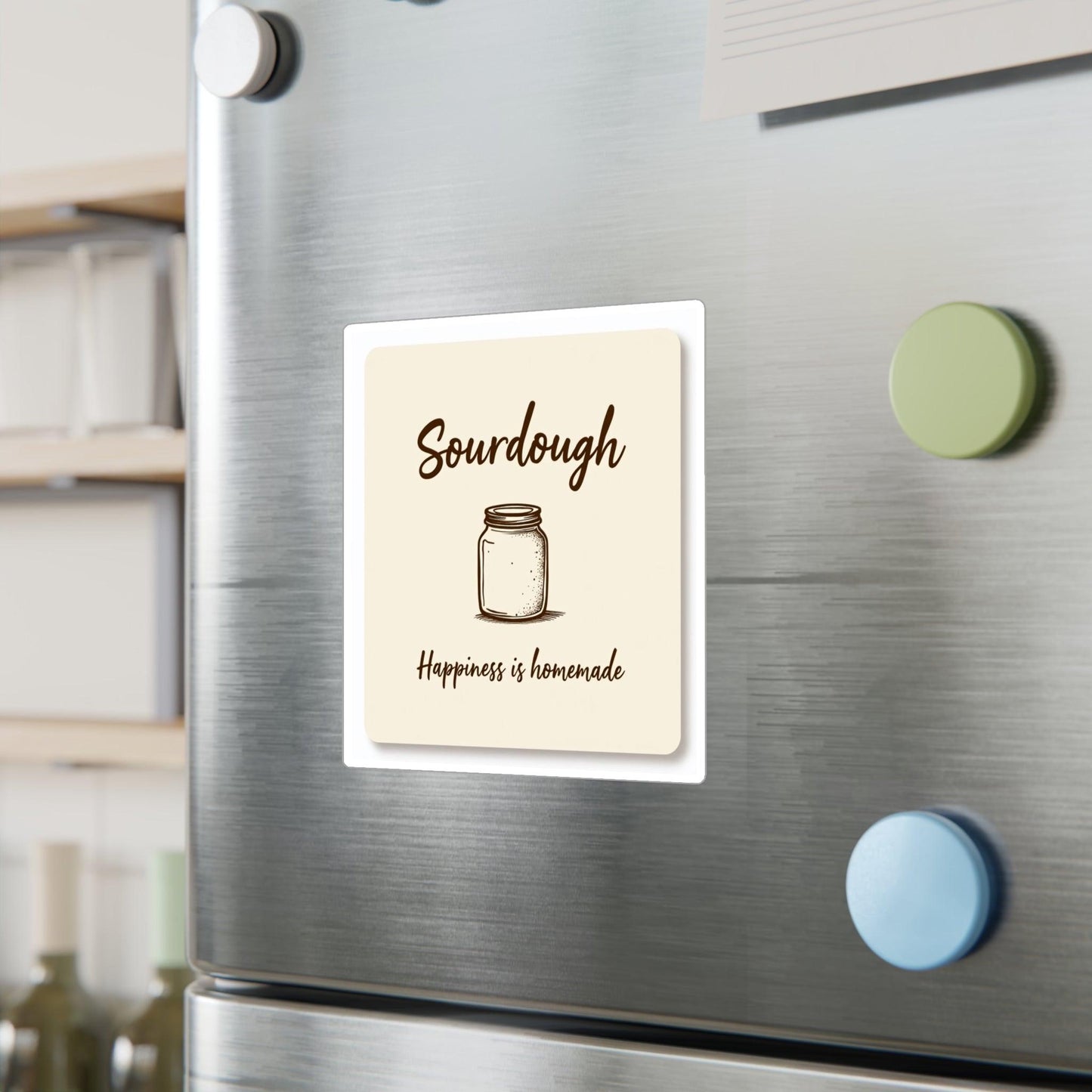 Sourdough Happiness Is Homemade Decal for Baking Lovers - Even Keel LLC