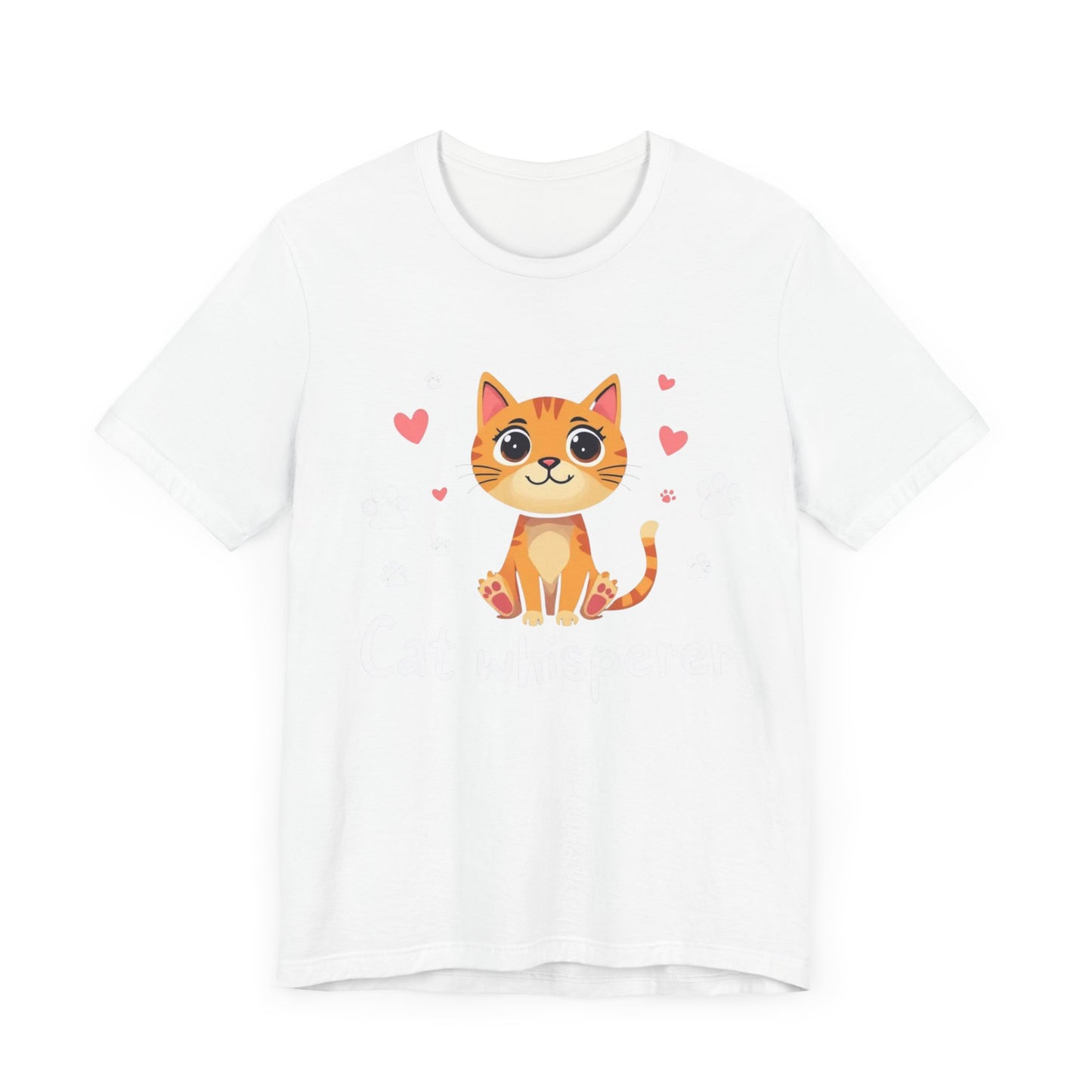 Cat Whisperer Unisex Jersey Short Sleeve Tee Cat Lover T-Shirt