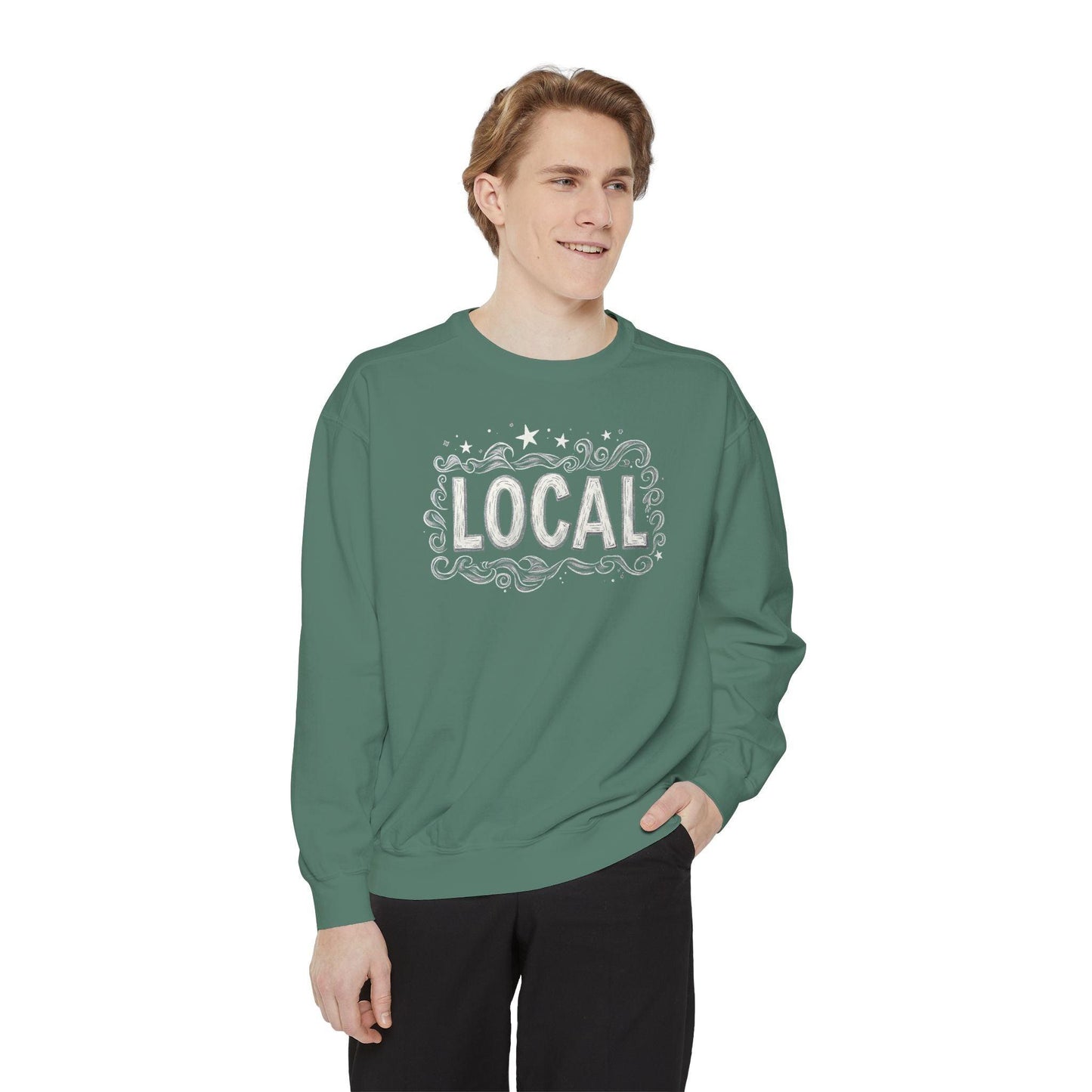 Local Stars Sweatshirt for Unisex Casual Comfort Wear - Even Keel LLC