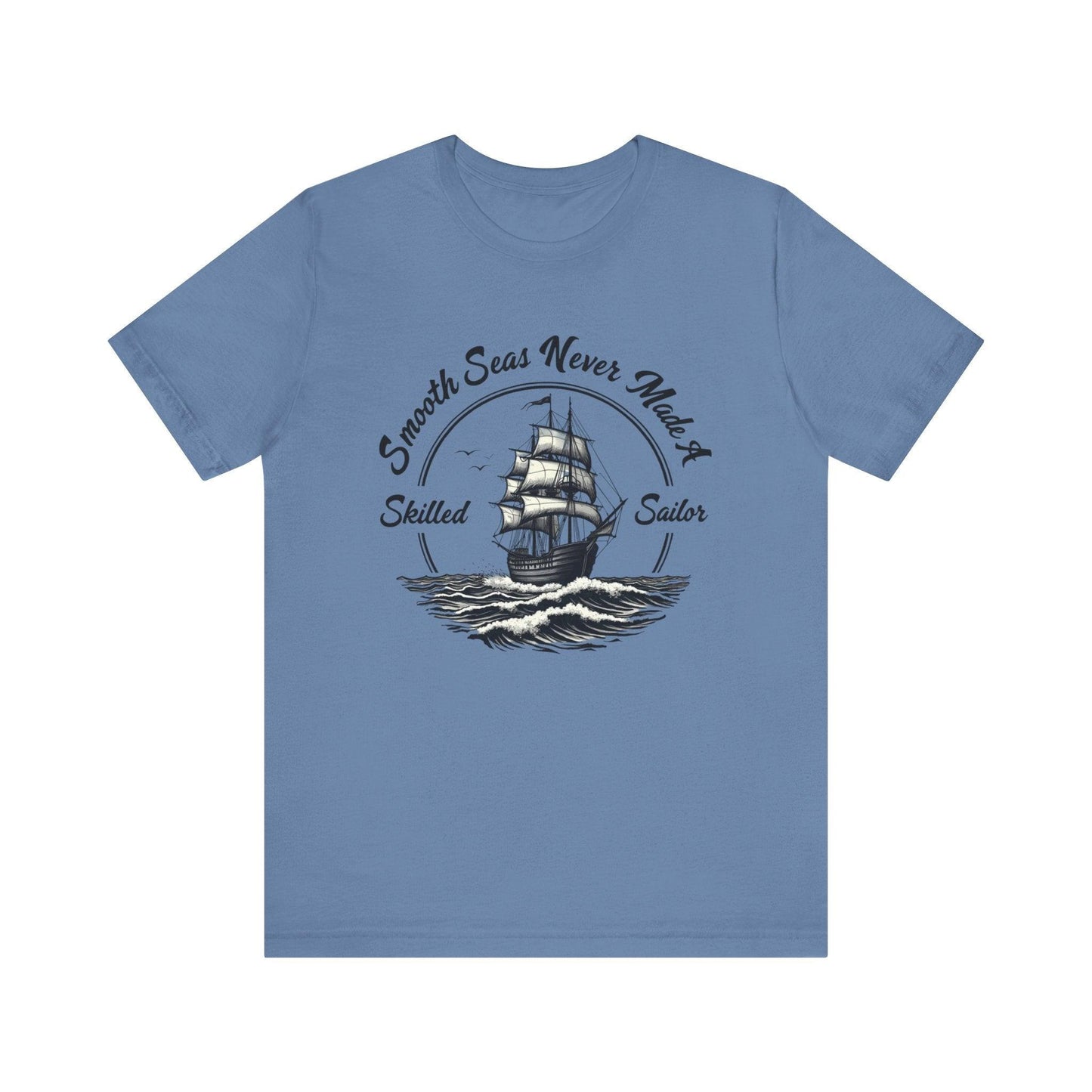 Unisex Sailor Tee - Smooth Seas for Summer Casual Style - Even Keel LLC