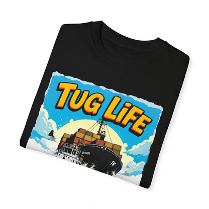 Tug Life T-Shirt for Marine Enthusiasts and Boat Lovers - Even Keel LLC