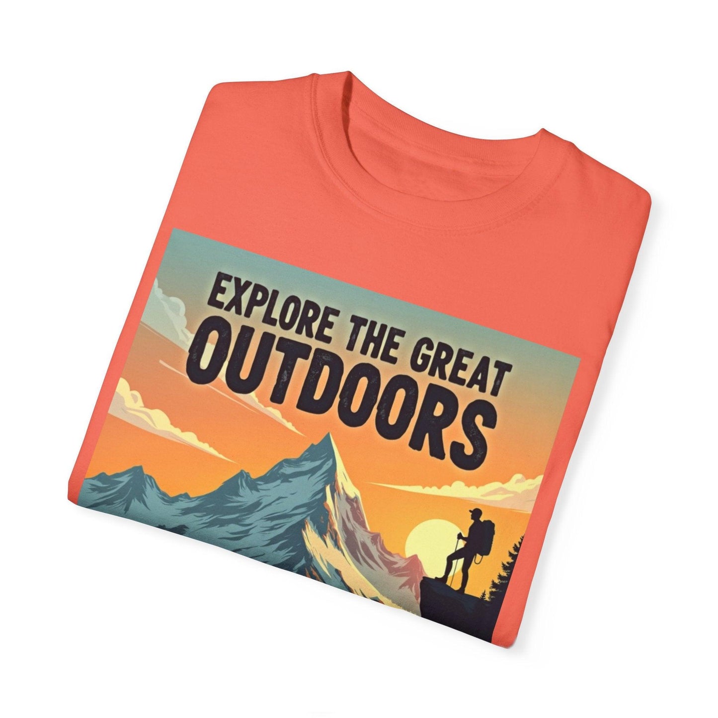 Hiker Adventure T-Shirt for Outdoor Enthusiasts and Nature Lovers - Even Keel LLC