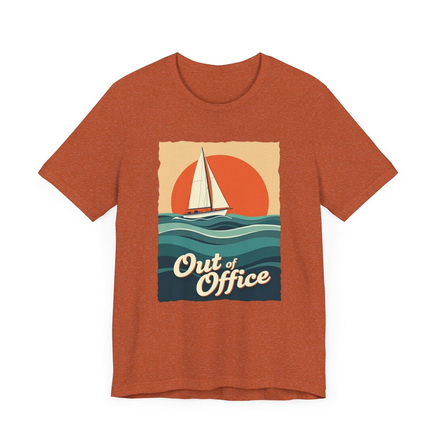 Sailing Tee - Out of Office Design for Summer Fun - Even Keel LLC