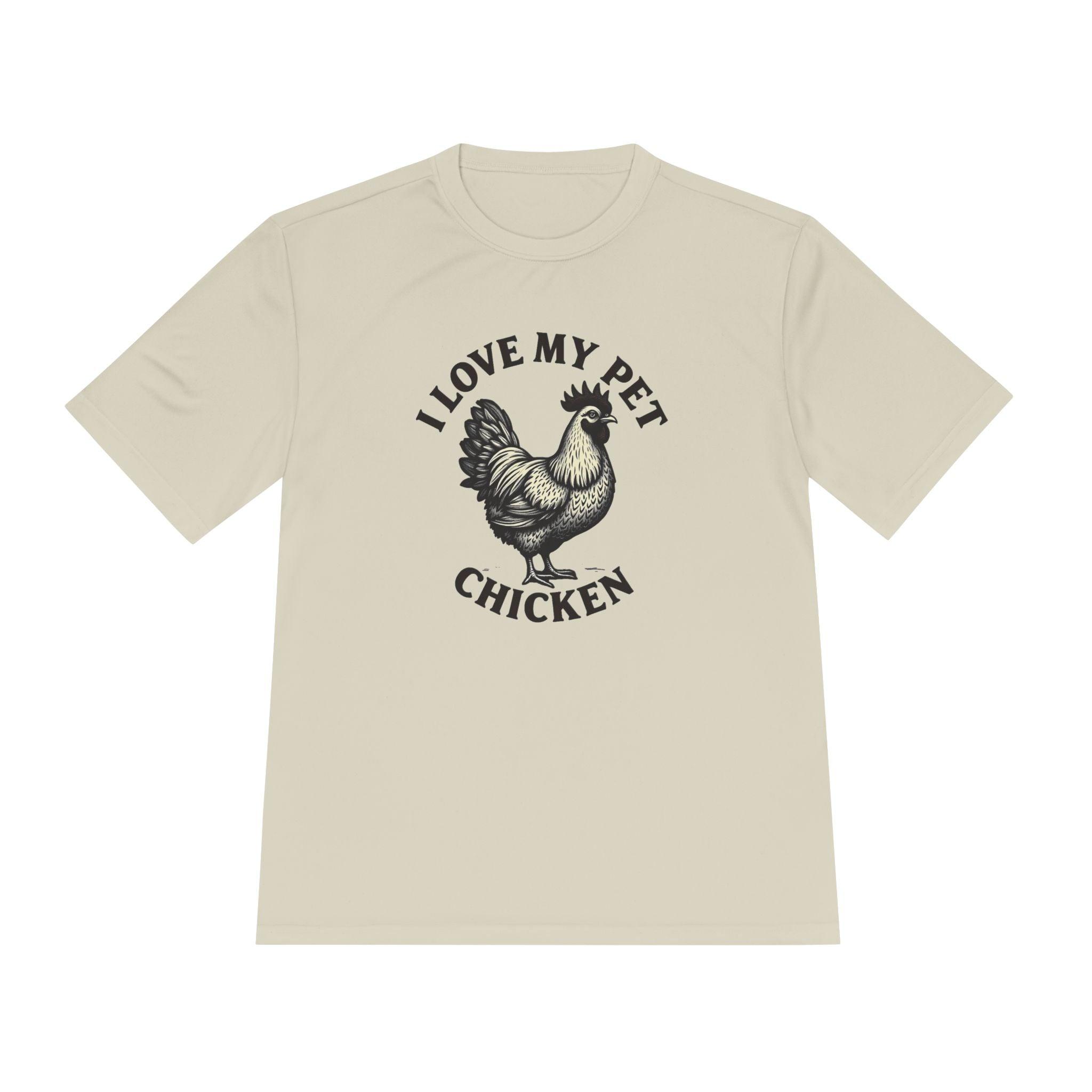 Chicken Lover Unisex Sport-Tek Tee for Active Pet Owners - Even Keel LLC