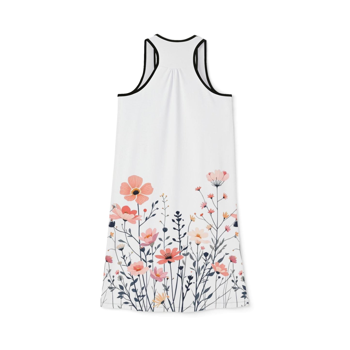 Floral Women's Racerback Dress - Perfect for Spring Style - Even Keel LLC