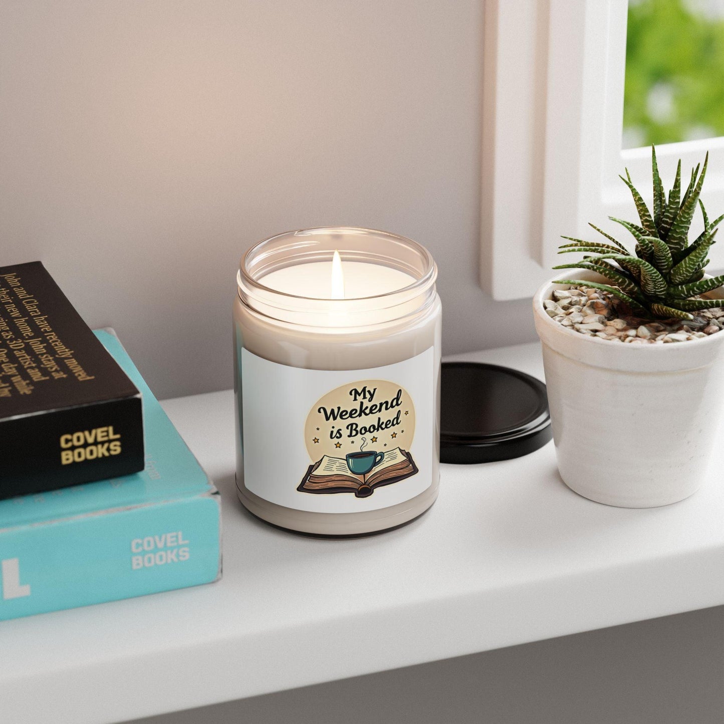 My Weekend is Booked Soy Wax Scented Candle 50 Hours Burn - Even Keel LLC