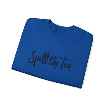 Spill the Tea Sweatshirt for Cozy Casual Style - Even Keel LLC