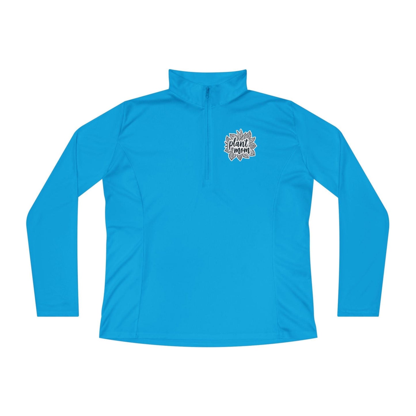 Plant Mom Quarter-Zip Pullover for Stylish Plant Lovers - Even Keel LLC