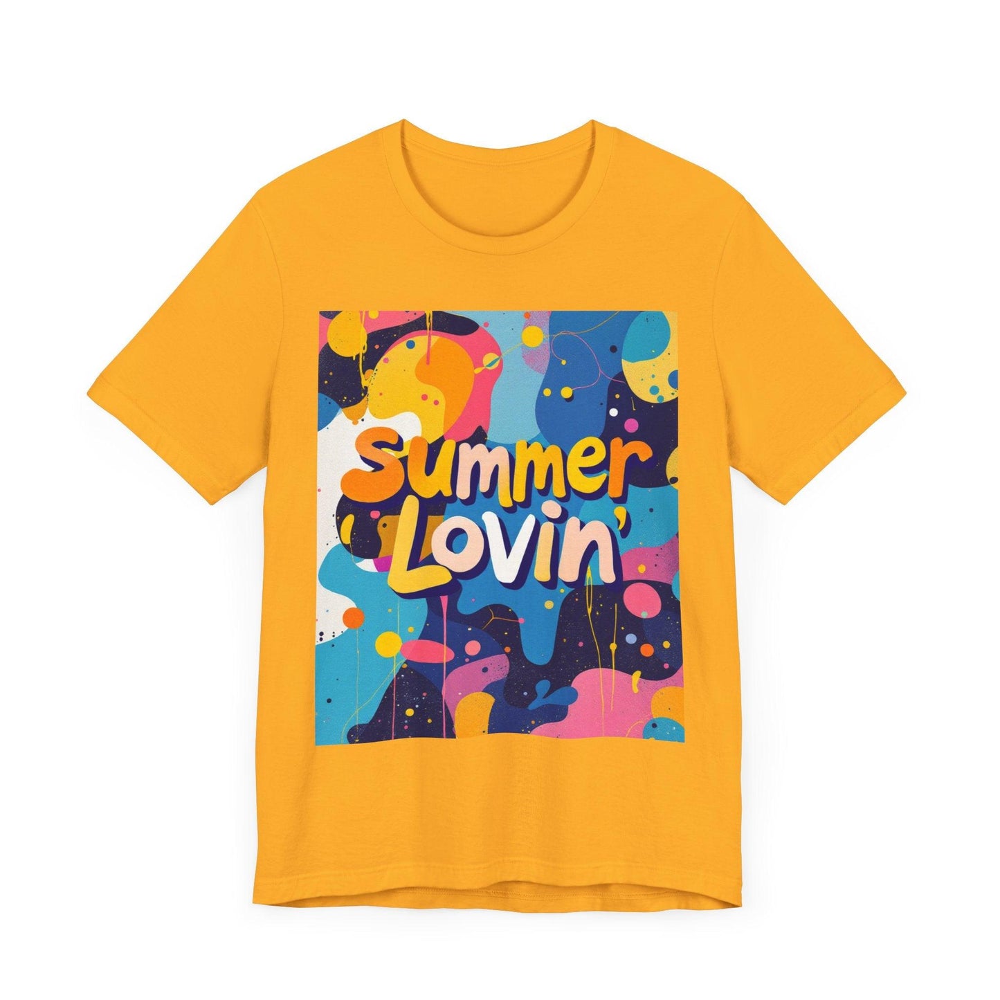 Colorful Summer Lovin' Unisex Tee for Fun Summer Days - Even Keel LLC