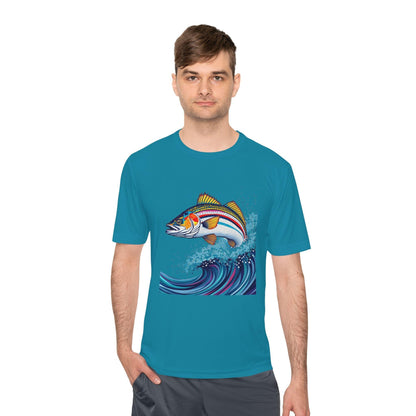 Catch of the Day Unisex Moisture Wicking Tee for Fishing - Even Keel LLC