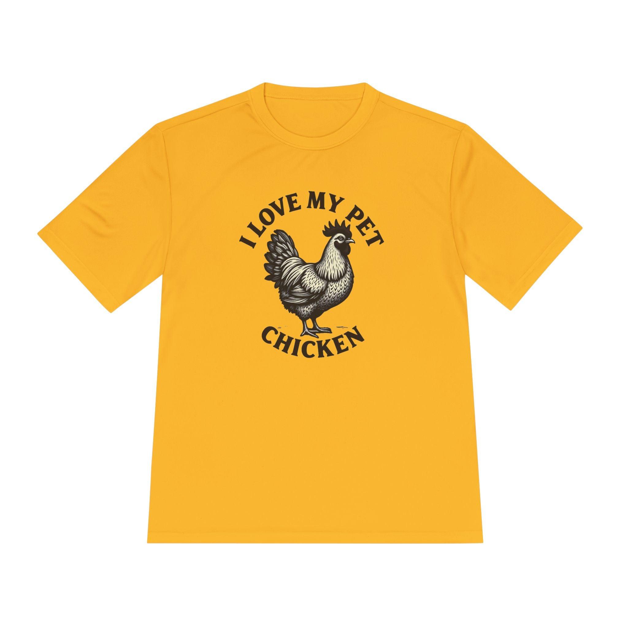 Chicken Lover Unisex Sport-Tek Tee for Active Pet Owners - Even Keel LLC