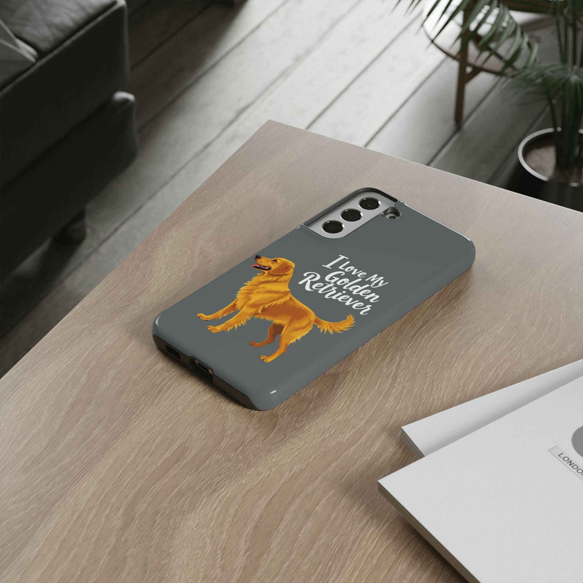 Phone Case I Love My Golden Retriever For Dog Lovers Style - Even Keel LLC