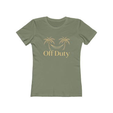 Mom Off Duty Tee for Comfortable and Stylish Moms - Even Keel LLC