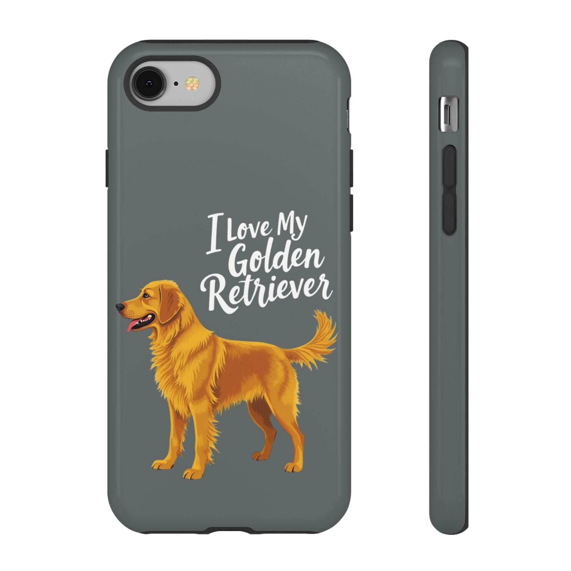 Golden Retriever Phone Case: Protective Cover for Dog Lovers.