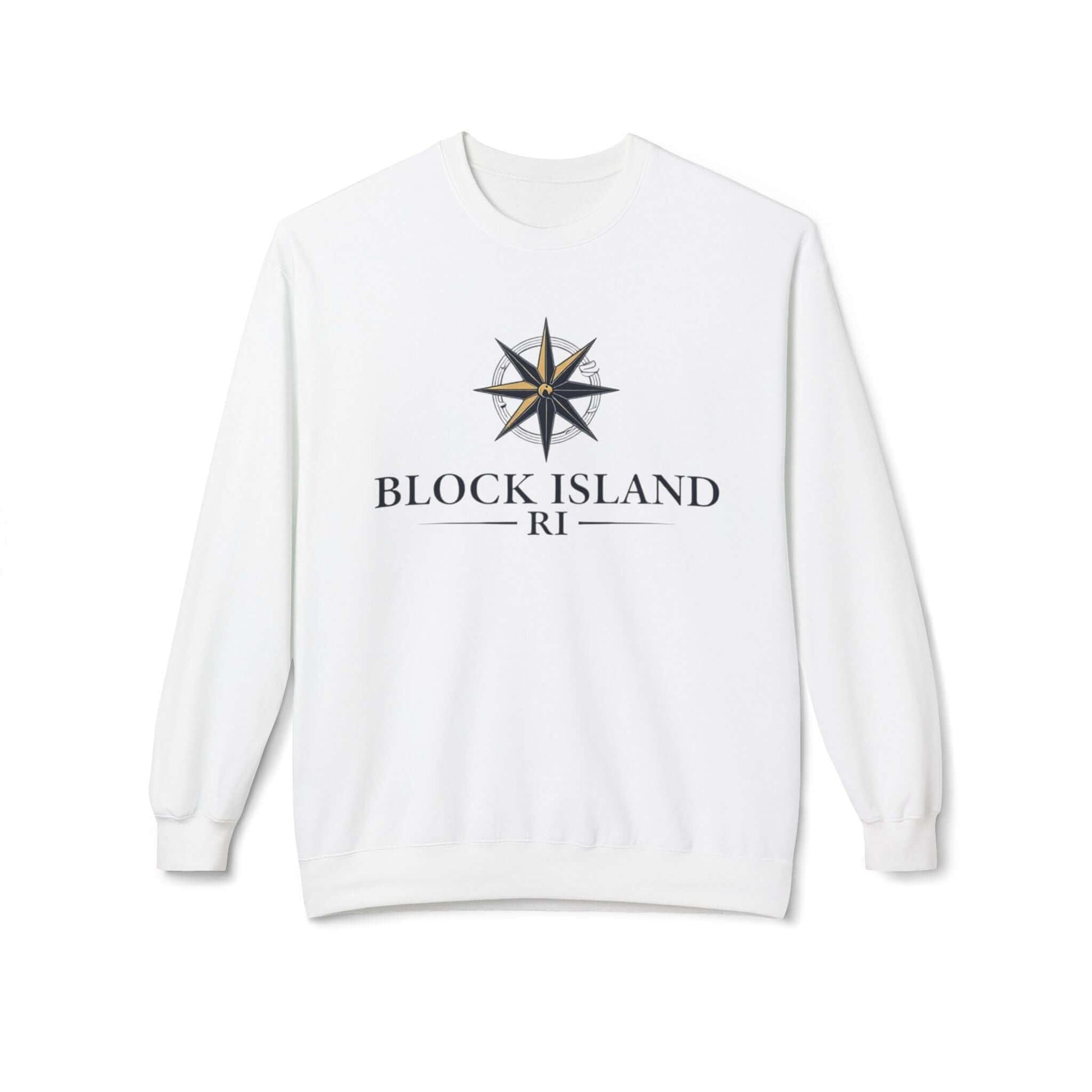 Nautical Block Island, RI Sweatshirt for Coastal Living - Even Keel LLC