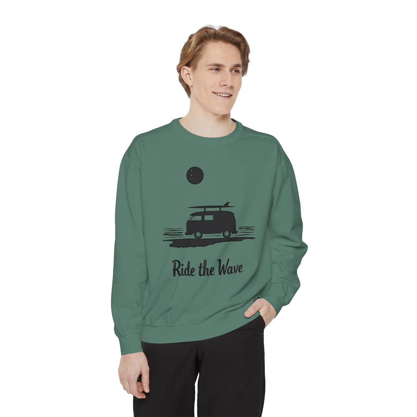 Wave Rider Sweatshirt for Beach Lovers and Casual Style - Even Keel LLC