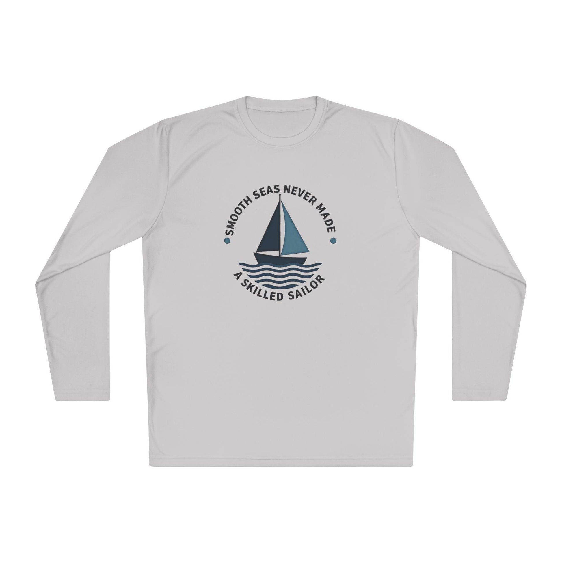 Smooth Seas Lightweight Performance Long Sleeve Tee for Activewear - Even Keel LLC