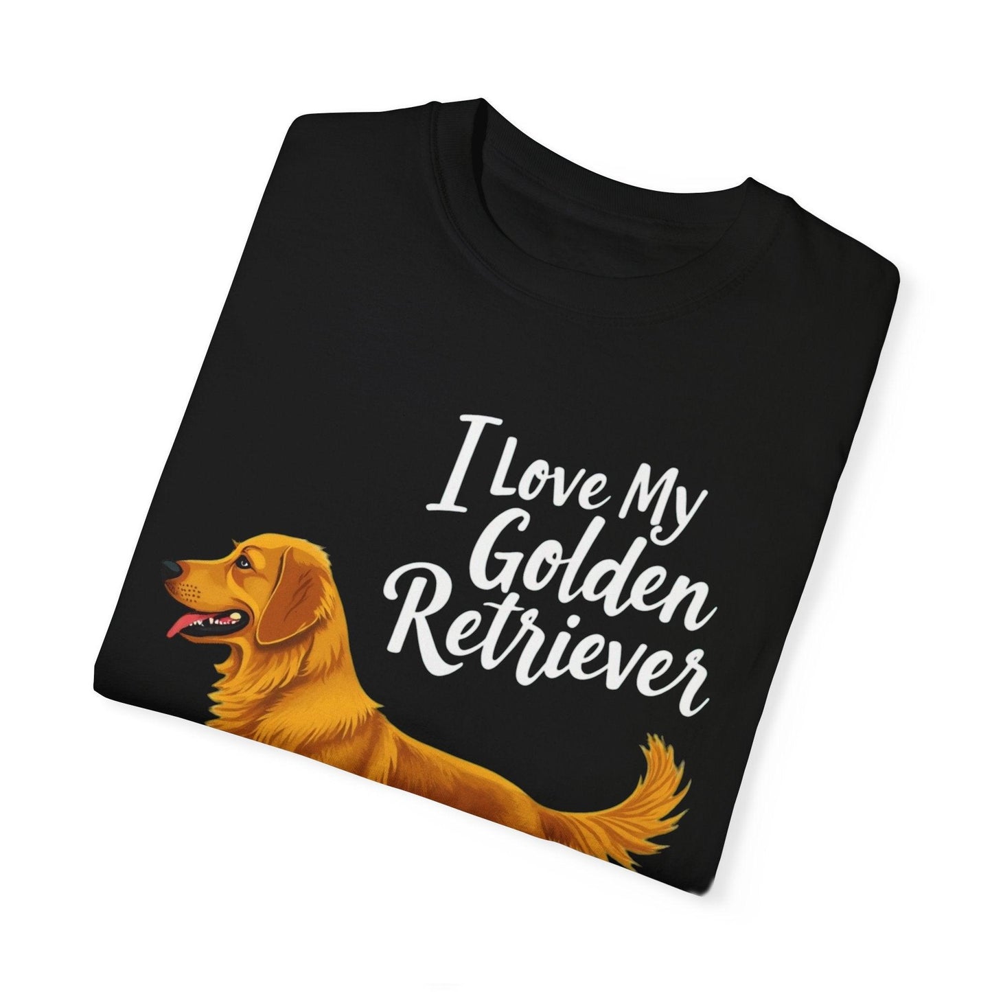 Golden Retriever Love T-shirt for Dog Lovers Unisex Tee - Even Keel LLC