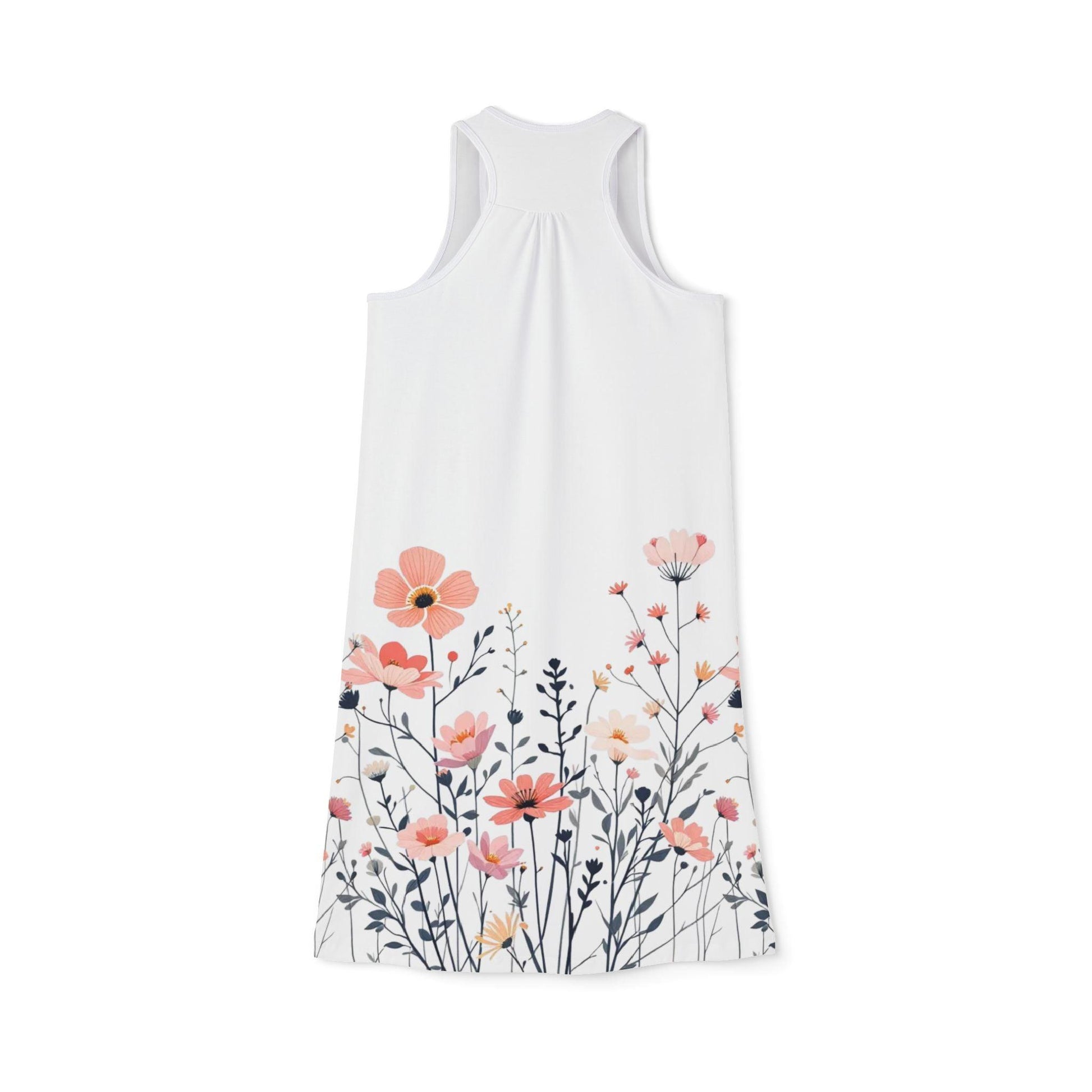 Floral Women's Racerback Dress - Perfect for Spring Style - Even Keel LLC