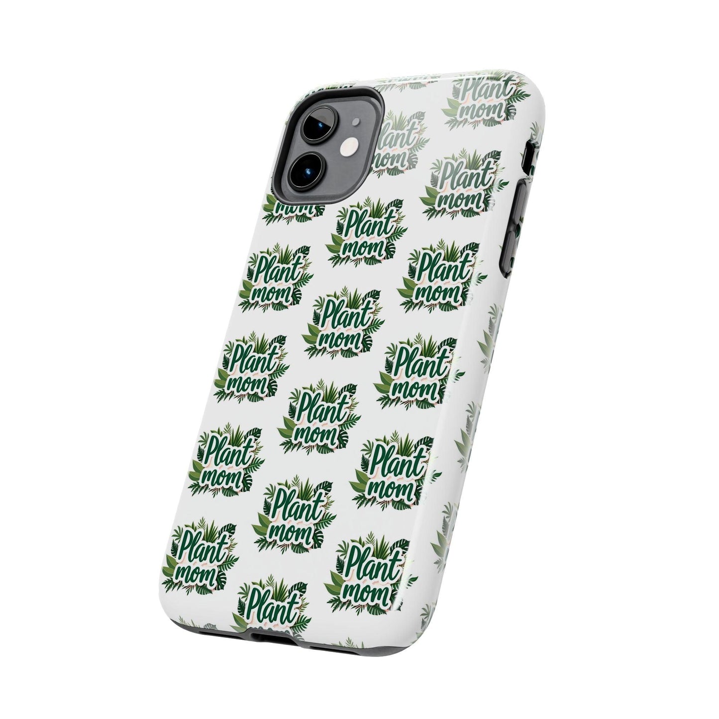 Nature-Inspired Plant Mom Tough Phone Case Biodegradable Shockproof - Even Keel LLC