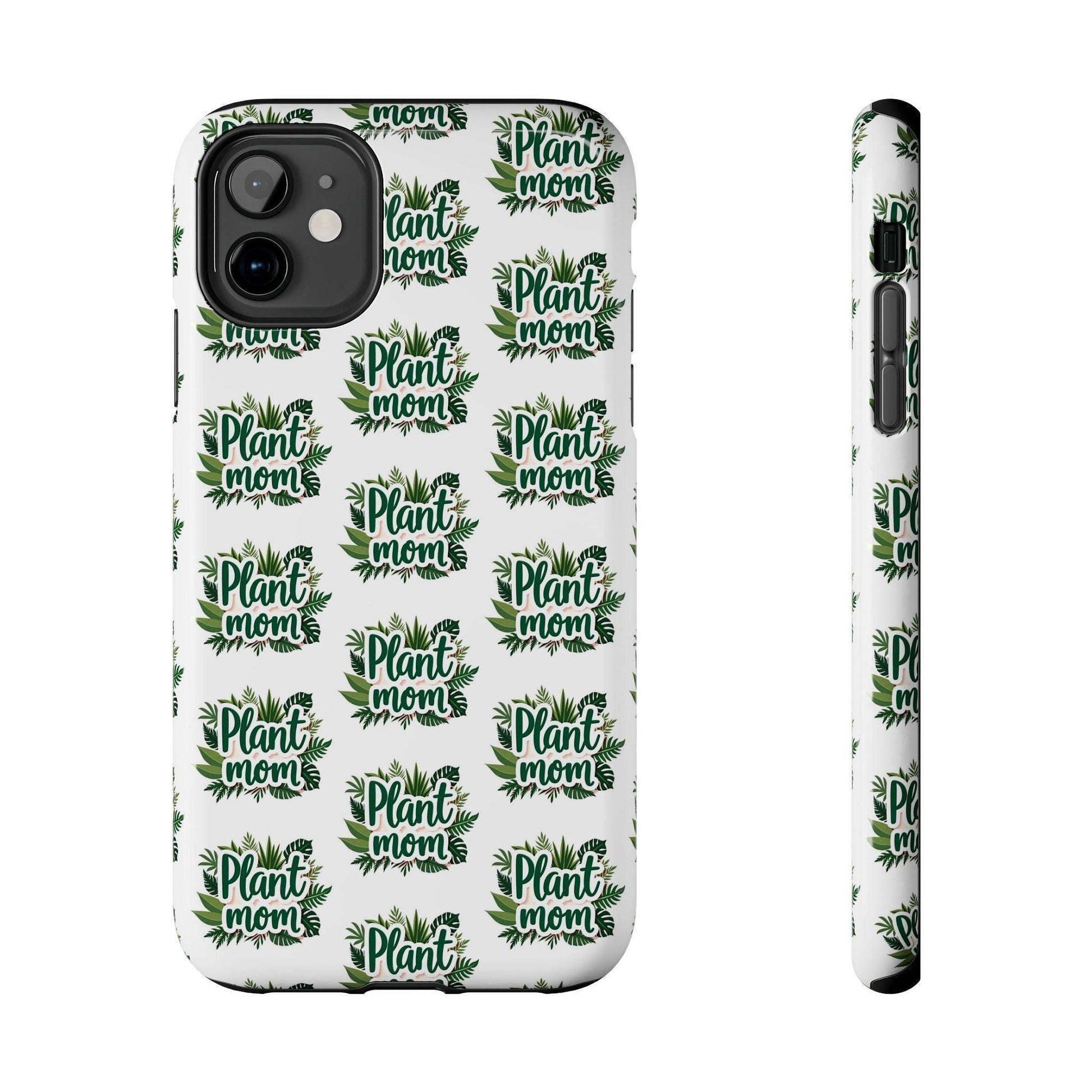 Nature-Inspired Plant Mom Tough Phone Case Biodegradable Shockproof - Even Keel LLC