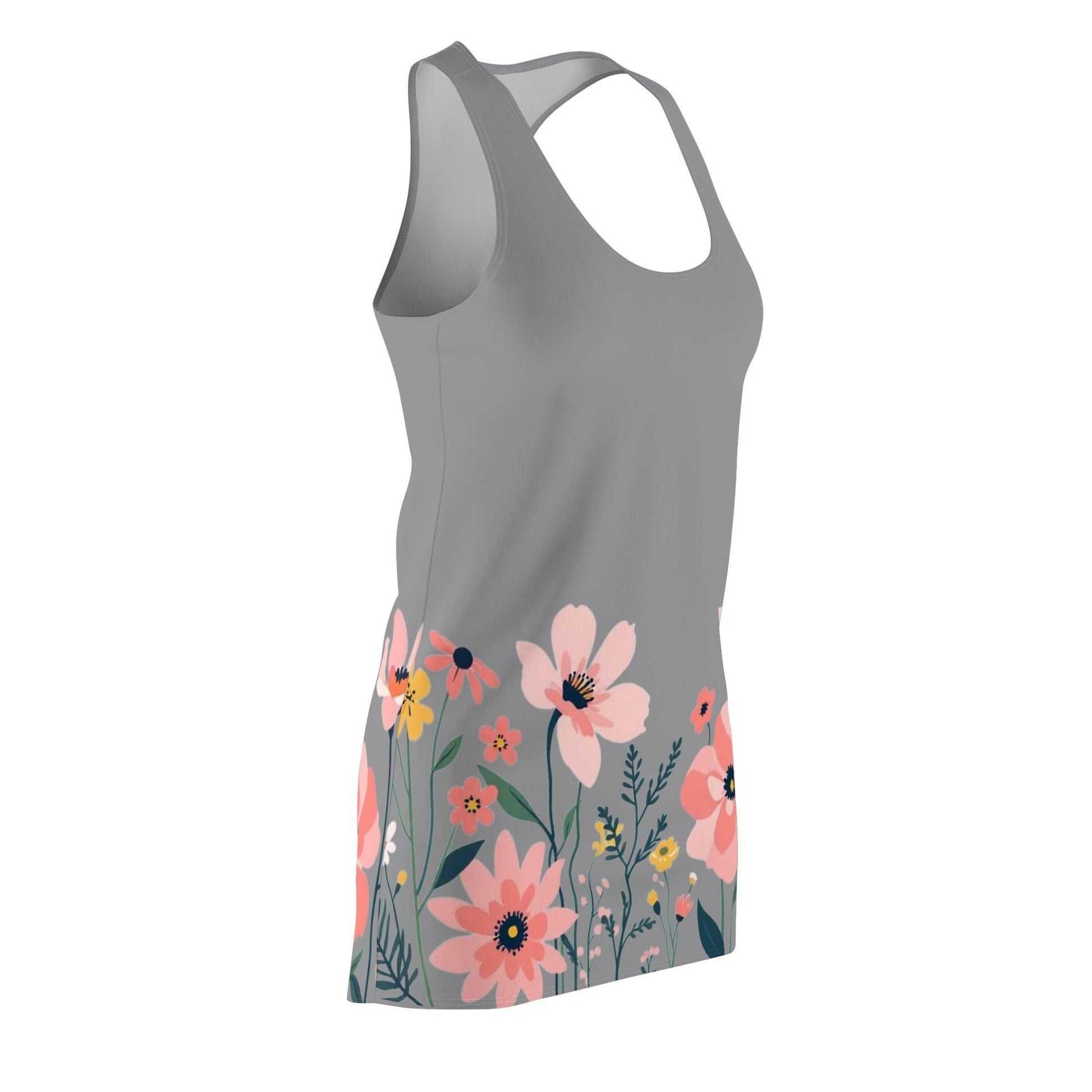 Floral Print Racerback Dress for Women - Perfect for Spring and Summer - Even Keel LLC