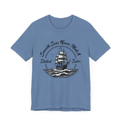 Unisex Sailor Tee - Smooth Seas for Summer Casual Style - Even Keel LLC