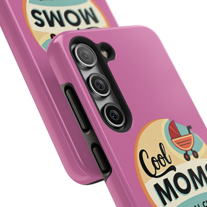 Retro Cool Moms Social Club Tough Phone Cases for Phones - Even Keel LLC