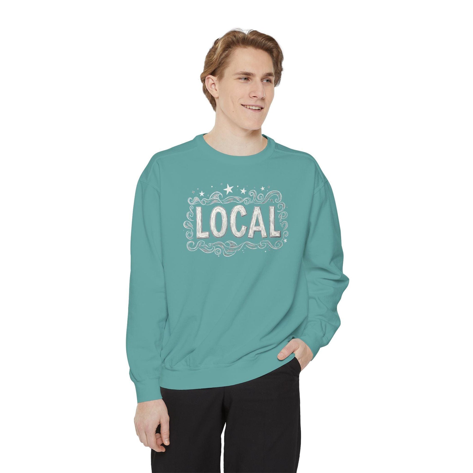 Local Stars Sweatshirt for Unisex Casual Comfort Wear - Even Keel LLC