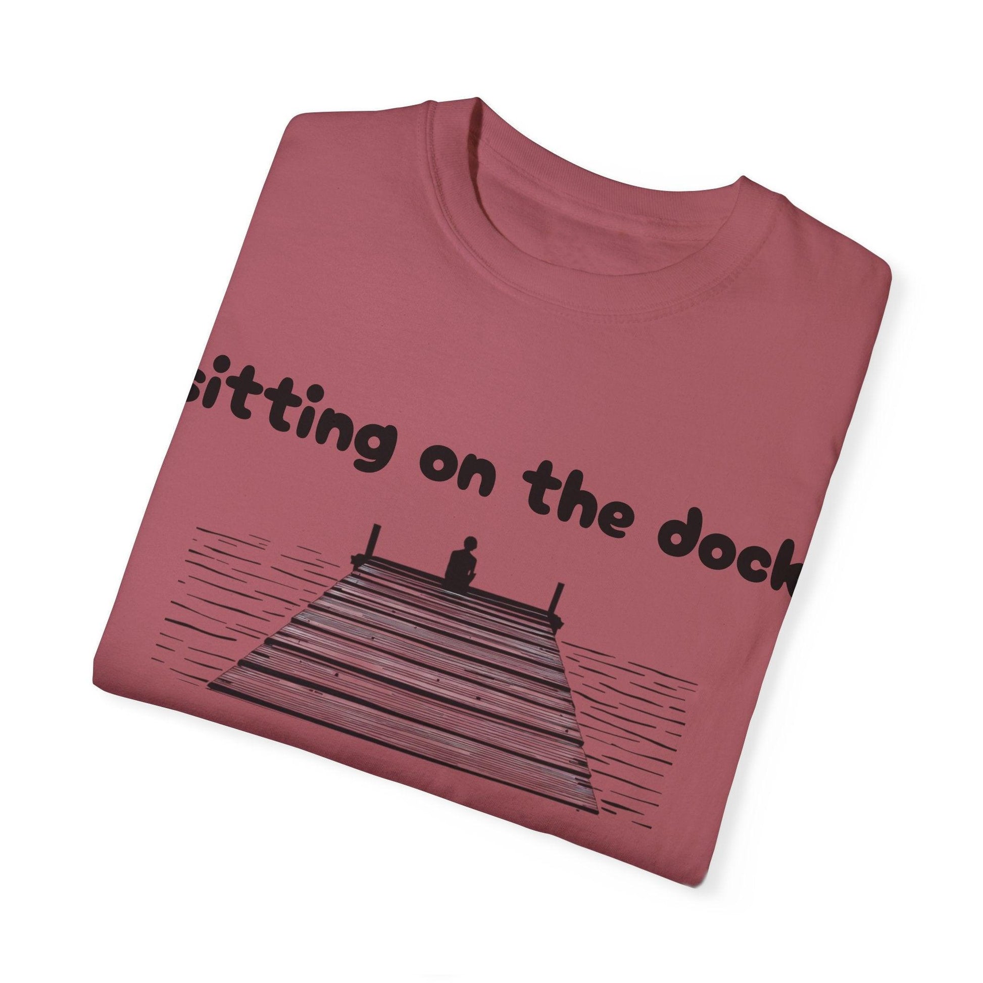 Dock of the Bay T-Shirt for Relaxed Coastal Living Style - Even Keel LLC