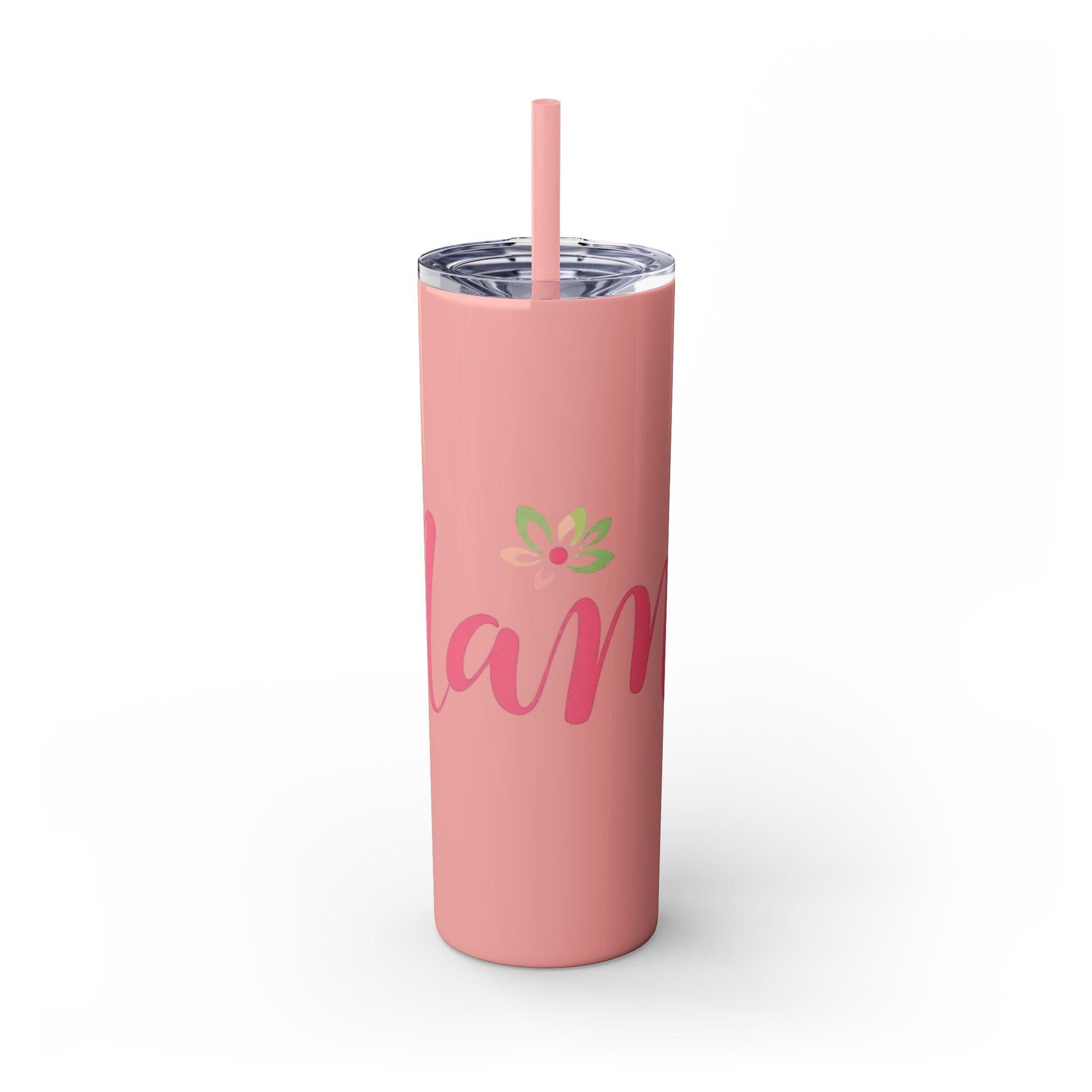 Mama 20oz Tumbler With Matching Straw For Hydration Travel - Even Keel LLC