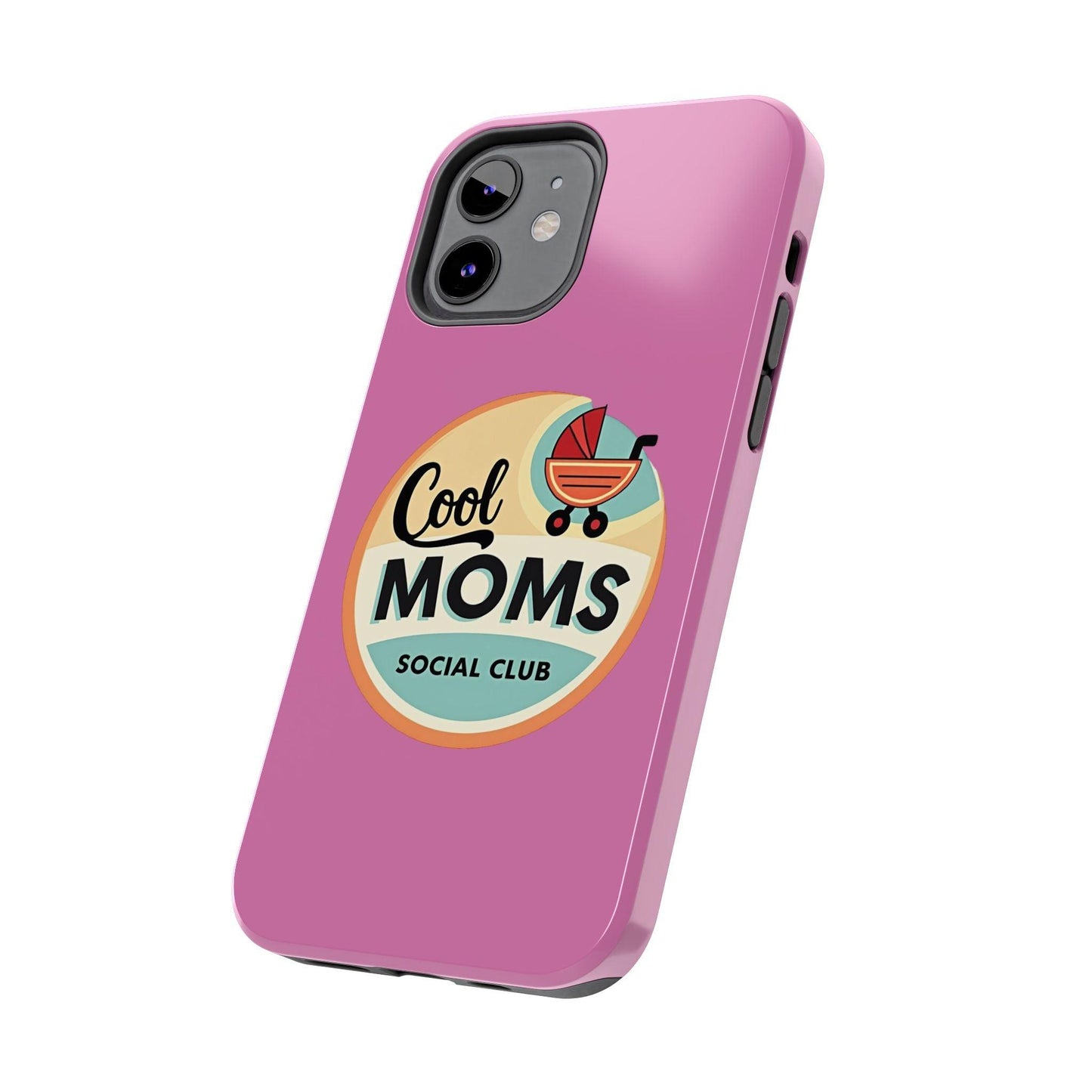 Retro Cool Moms Social Club Tough Phone Cases for Phones - Even Keel LLC