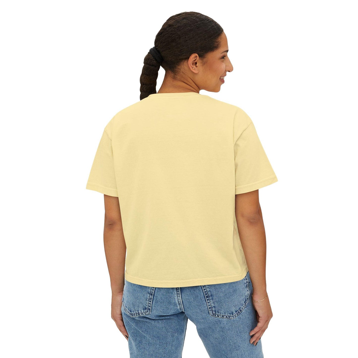 Women's Boxy Tee - Thick Thighs Thin Patience Style - Even Keel LLC