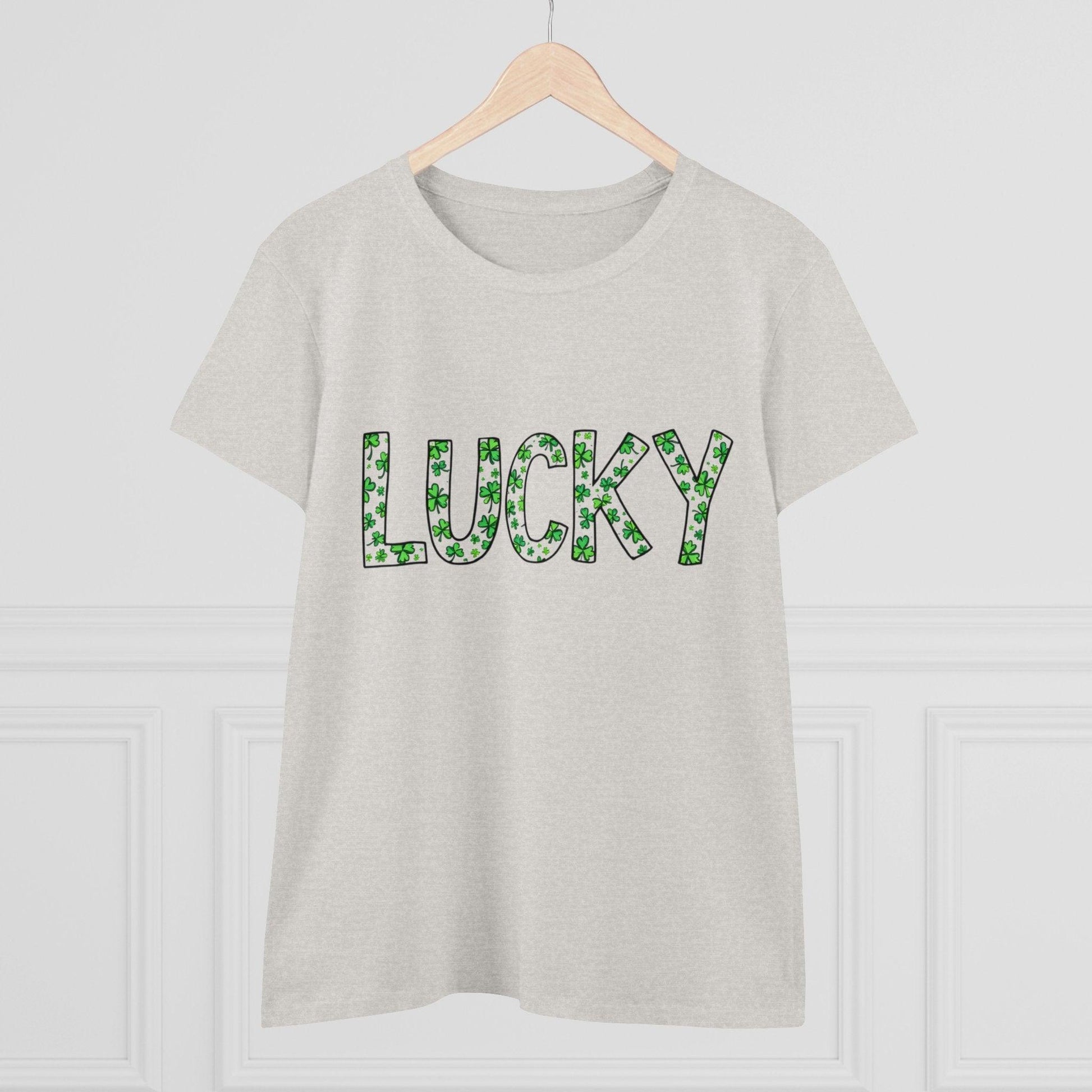 Women's Tee Lucky Shamrock Shirt for St. Patrick's Day Fun - Even Keel LLC