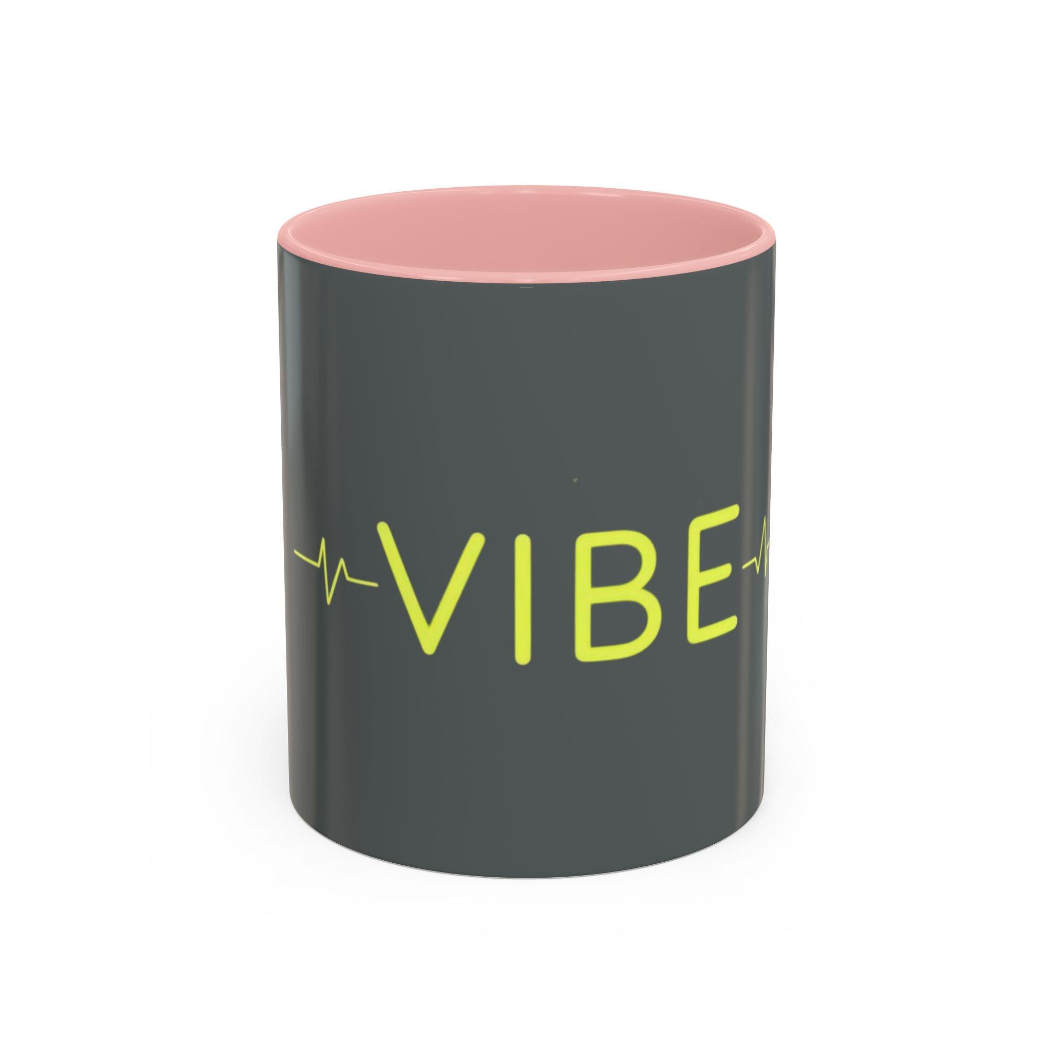 Mug - VIBE Coffee Mug Gift for Coffee Lovers Stylish Design - Even Keel LLC