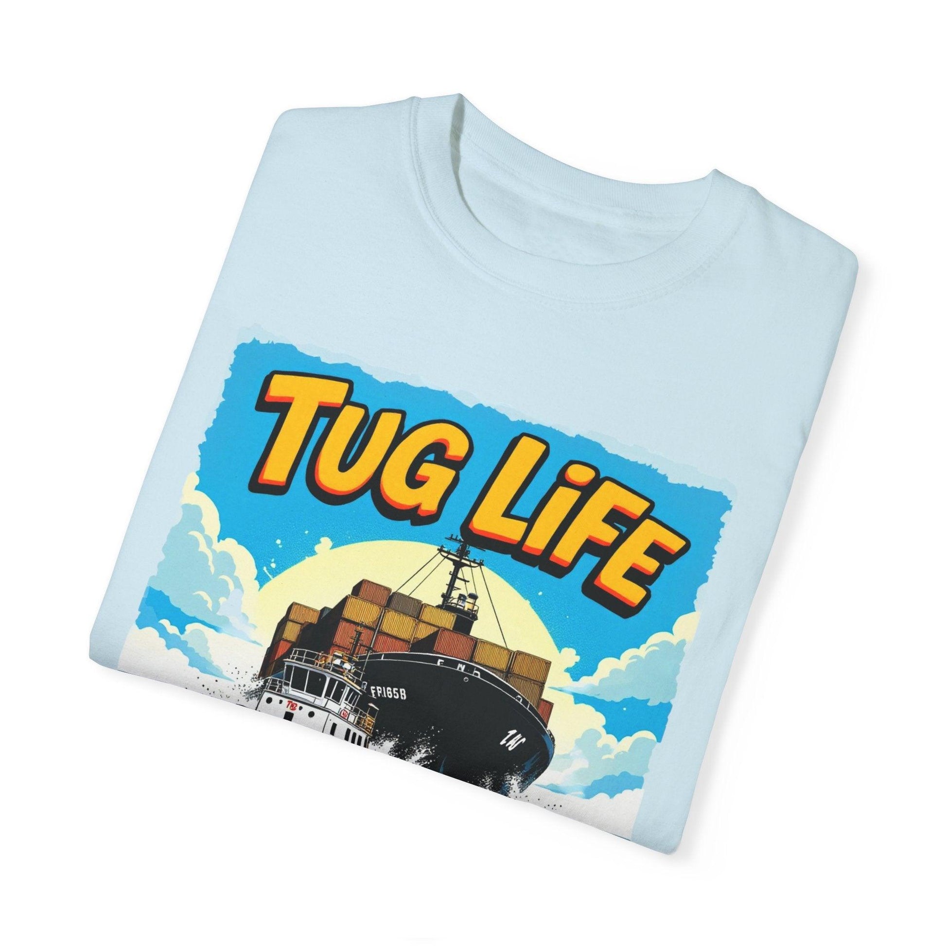 Tug Life T-Shirt for Marine Enthusiasts and Boat Lovers - Even Keel LLC