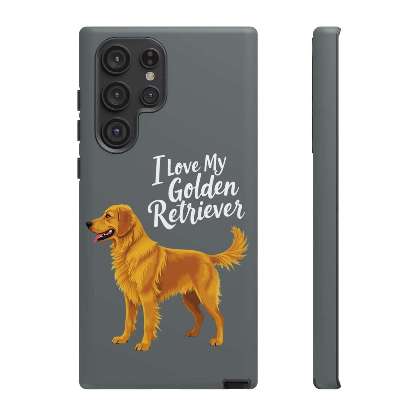 Phone Case I Love My Golden Retriever For Dog Lovers Style - Even Keel LLC