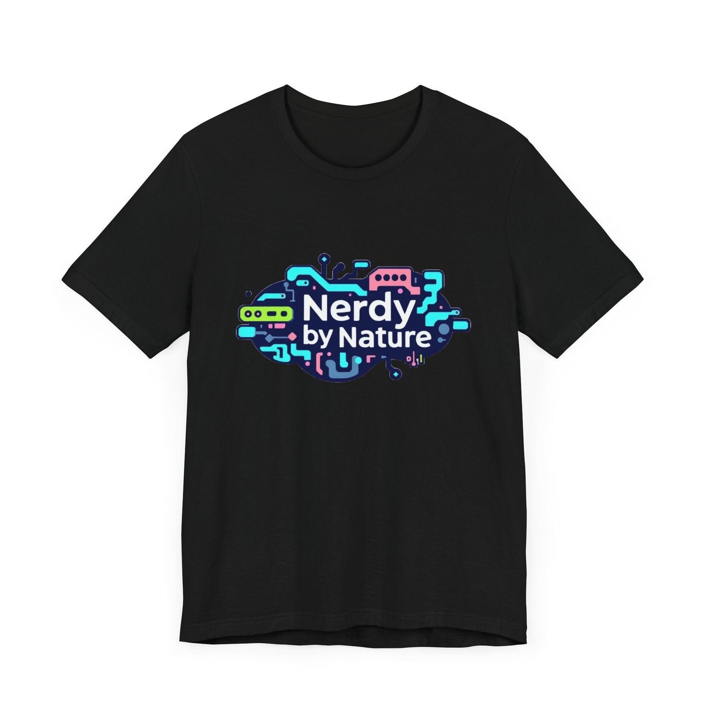 Nerdy by Nature Unisex Tee - Fun Geeky Graphic T-Shirt for Casual Wear - Even Keel LLC