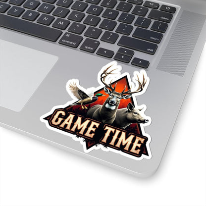 Game Time Trio Kiss-Cut Sticker for Custom Decor Ideas - Even Keel LLC